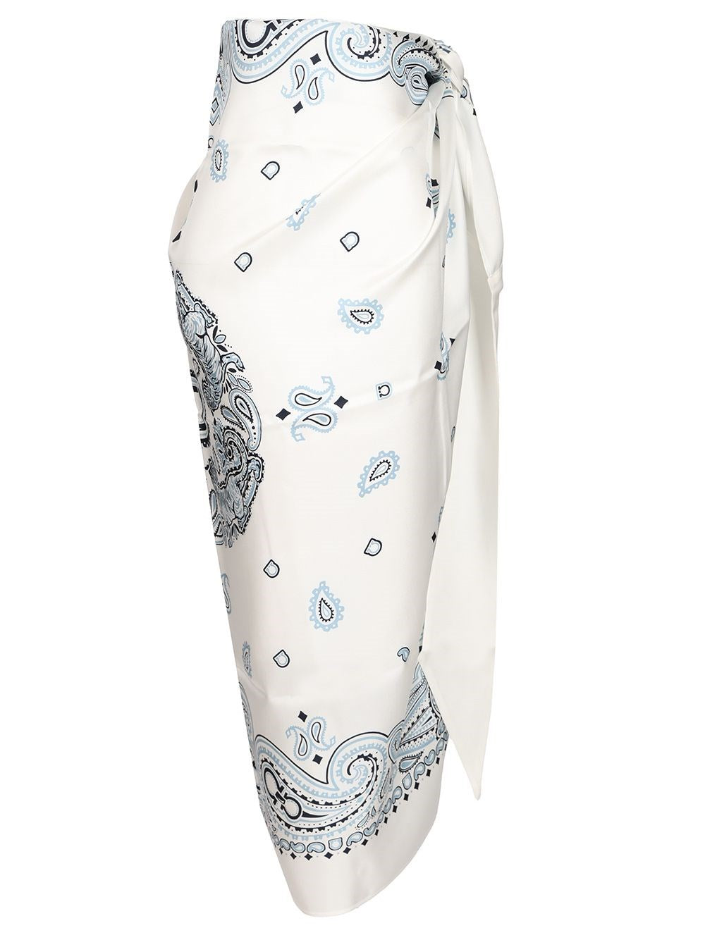 Ferragamo Women Arabesque Print Silk Sarong FERRAGAMO