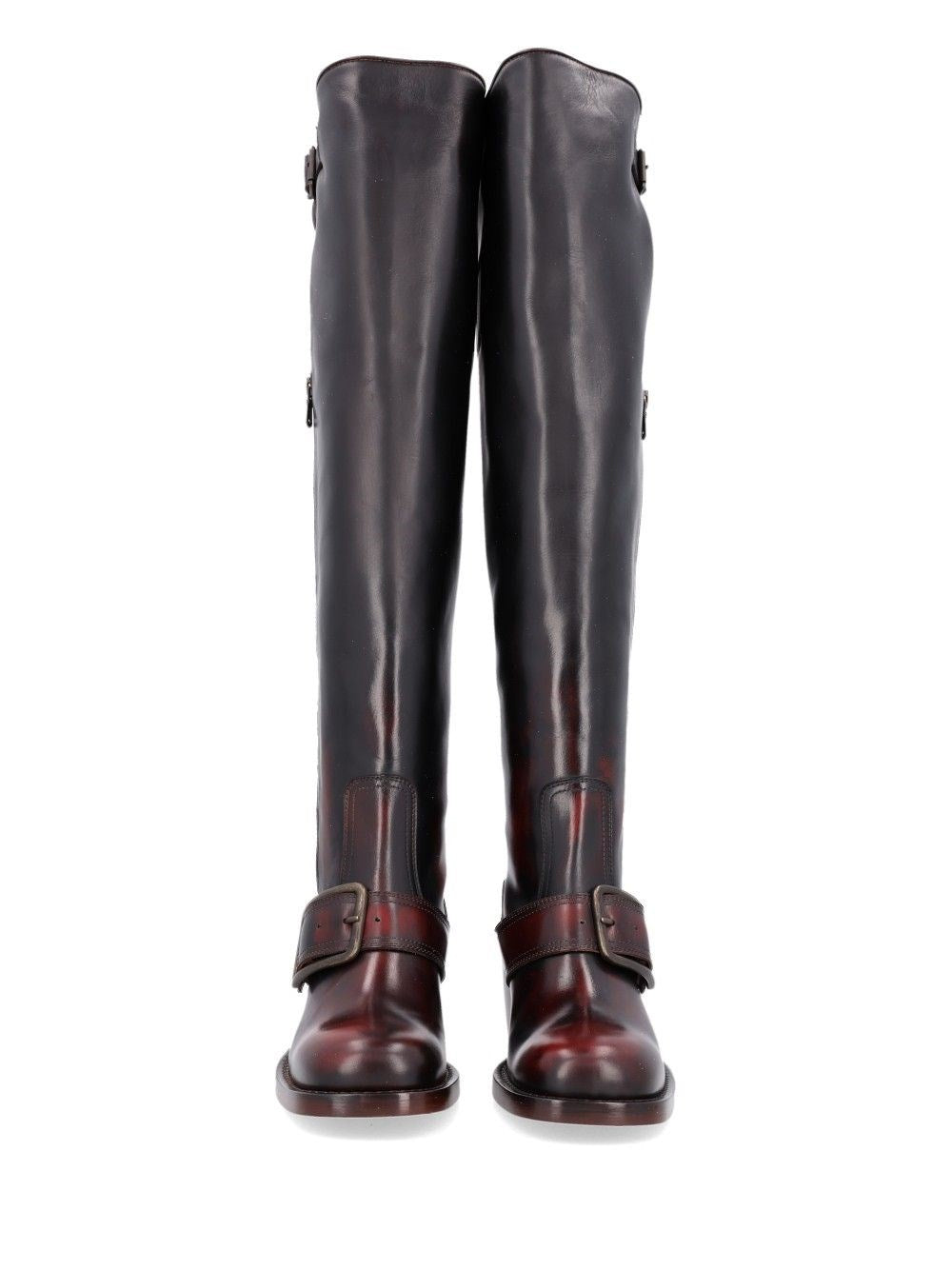 Dries Van Noten Women High Boots With A Buckle DRIES VAN NOTEN
