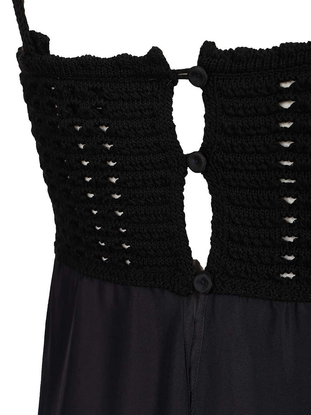 Forte_Forte Women Dress With Crochet Bodice FORTE FORTE