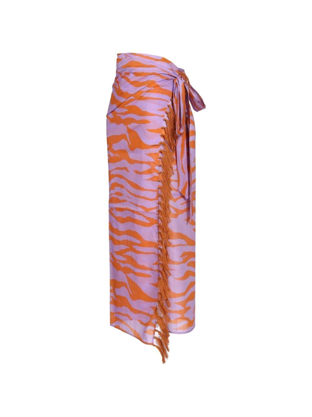 The Attico Women Animal Print Pareo THE ATTICO