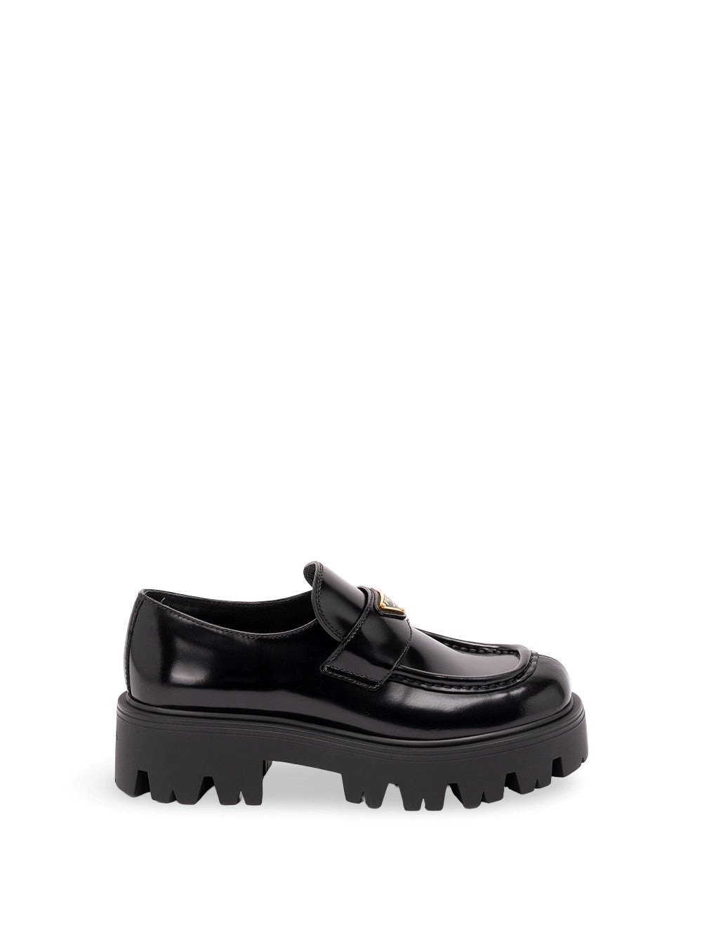 Prada Women Brushed Leather Loafers PRADA