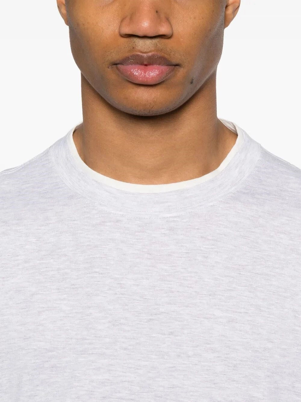 Brunello Cucinelli Men T-Shirt With Faux-Layering BRUNELLO CUCINELLI