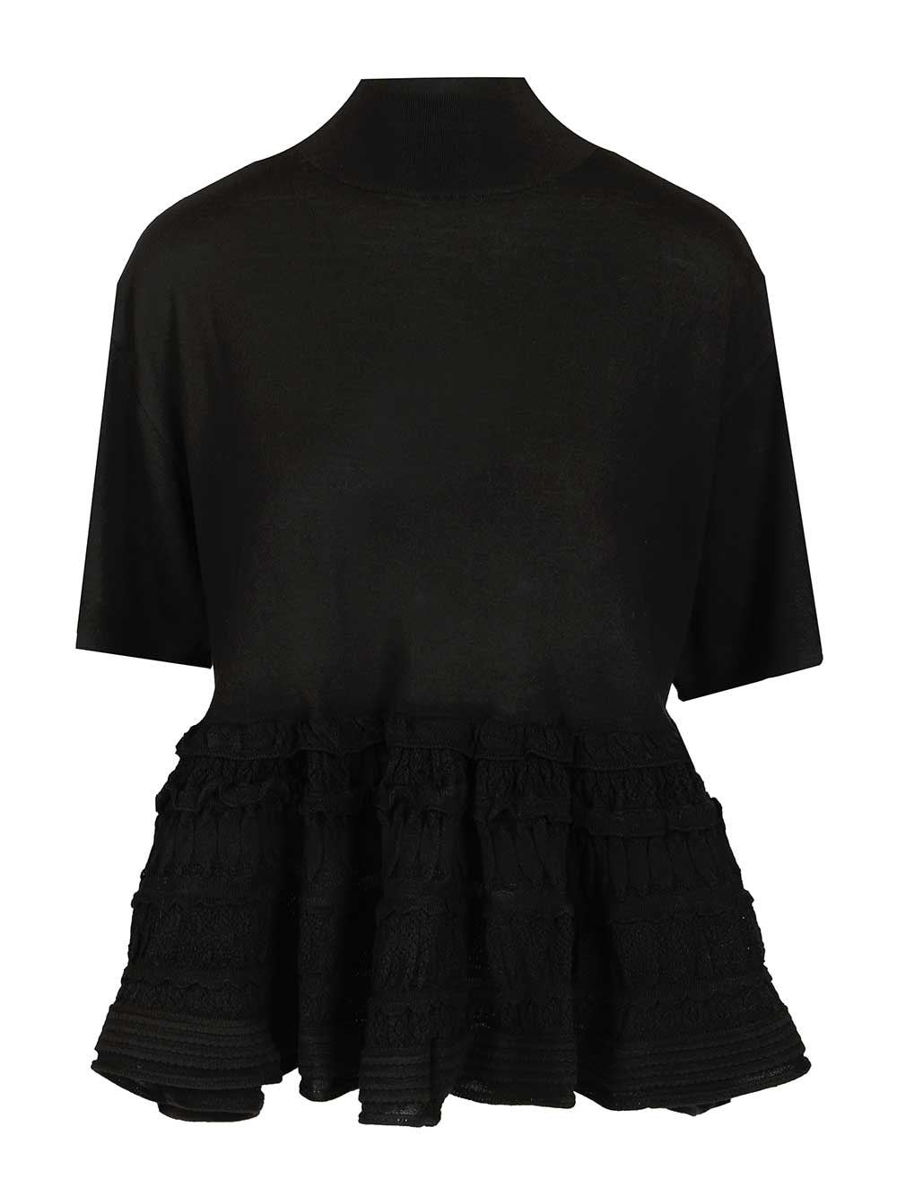 Alaïa Women Cryoline Wool Top ALAIA