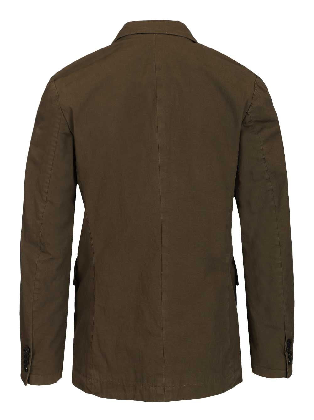 Dries Van Noten Men Double-Breasted Cotton Blazer DRIES VAN NOTEN