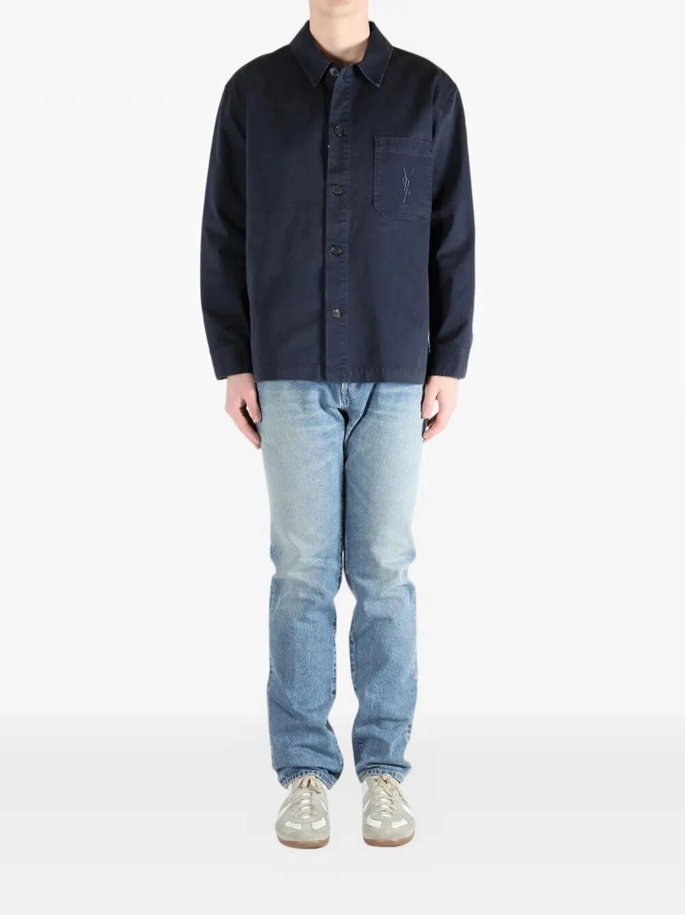 Saint Laurent Men `Downtown` Overshirt SAINT LAURENT