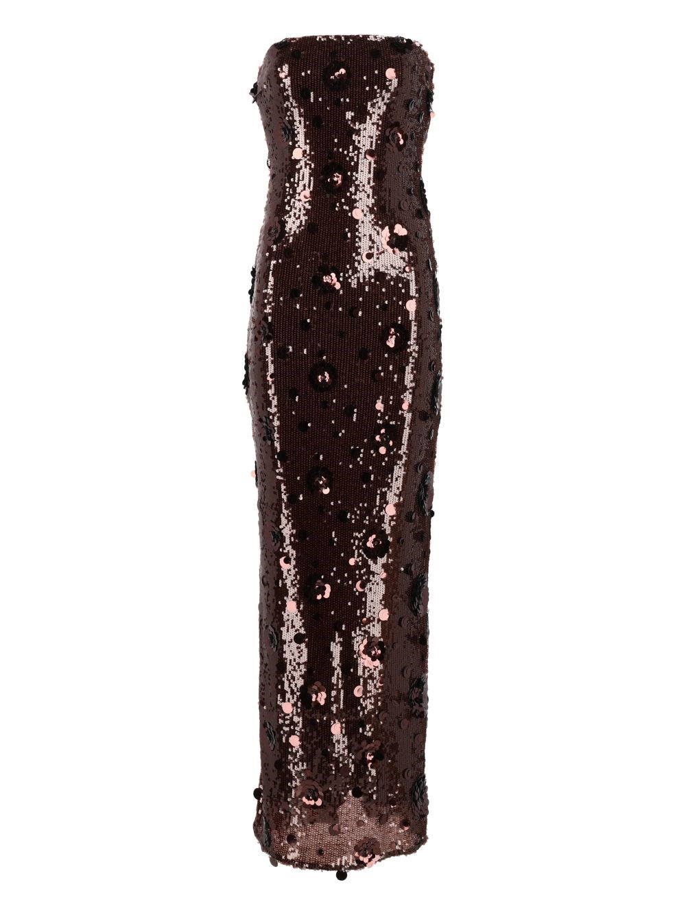 Rotate Women Strapless Sequinned Maxi Dress ROTATE