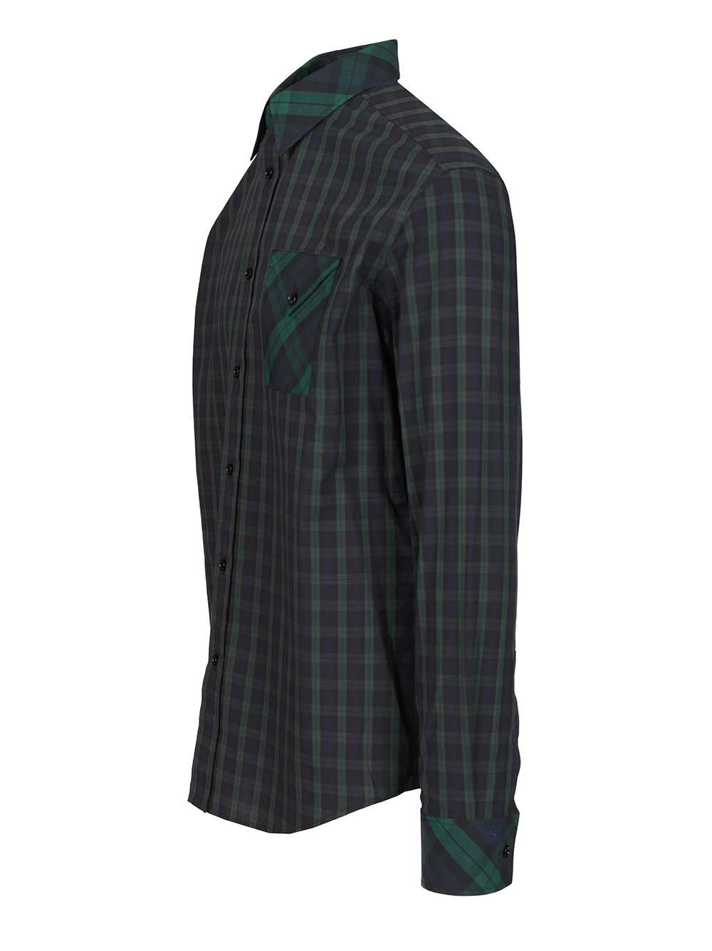 Celine Men Checked Cotton Shirt CELINE