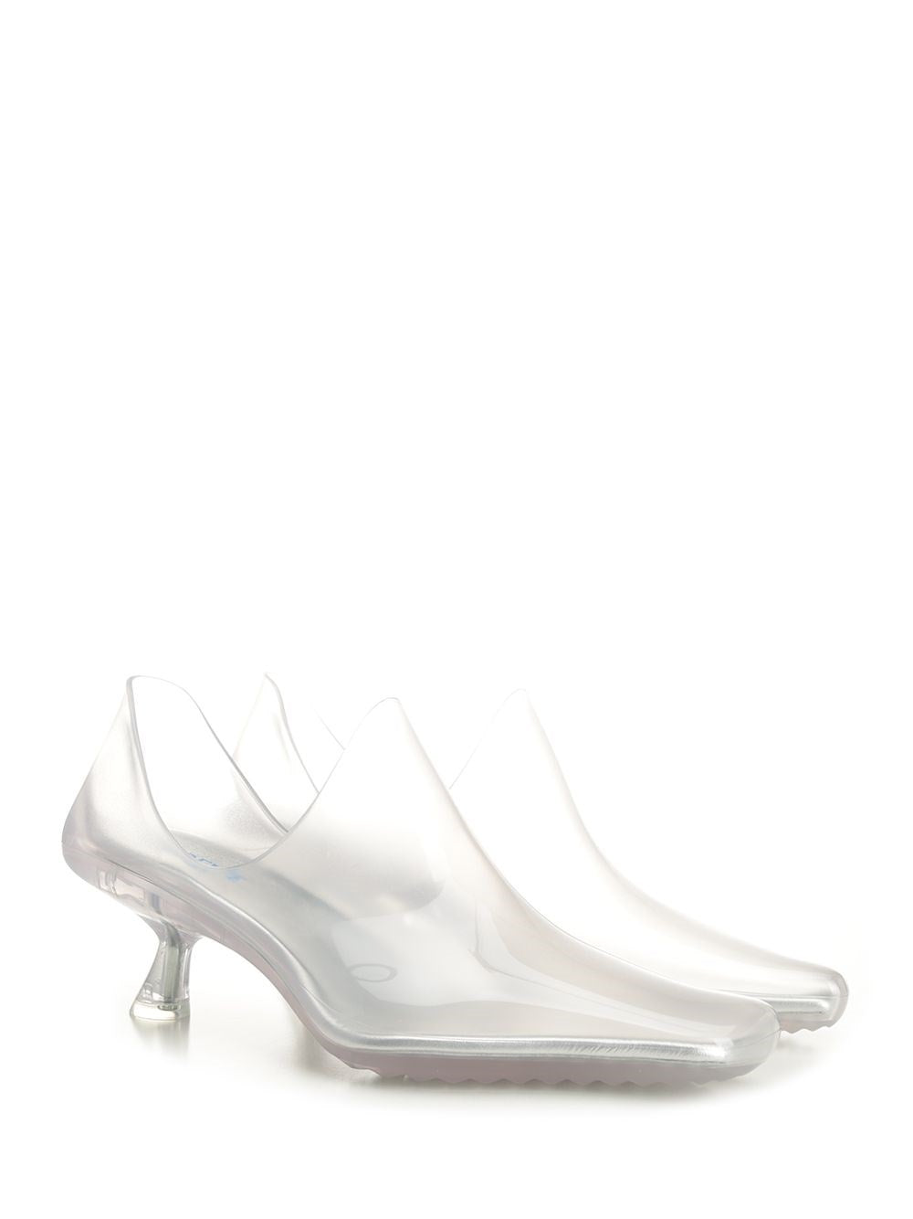 Loewe Women Emily Aqua Bootie 45 In Rubber With Multicolor Socks LOEWE