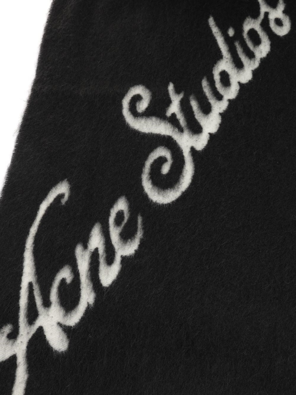 Acne Studios Women Acne Scarf Logo ACNE STUDIOS