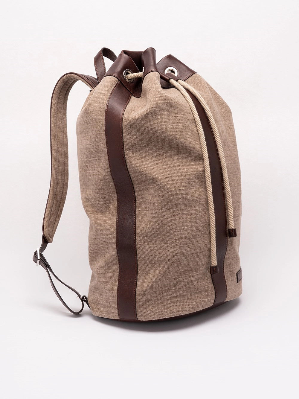 Brunello Cucinelli Men Drawstring Backpack BRUNELLO CUCINELLI
