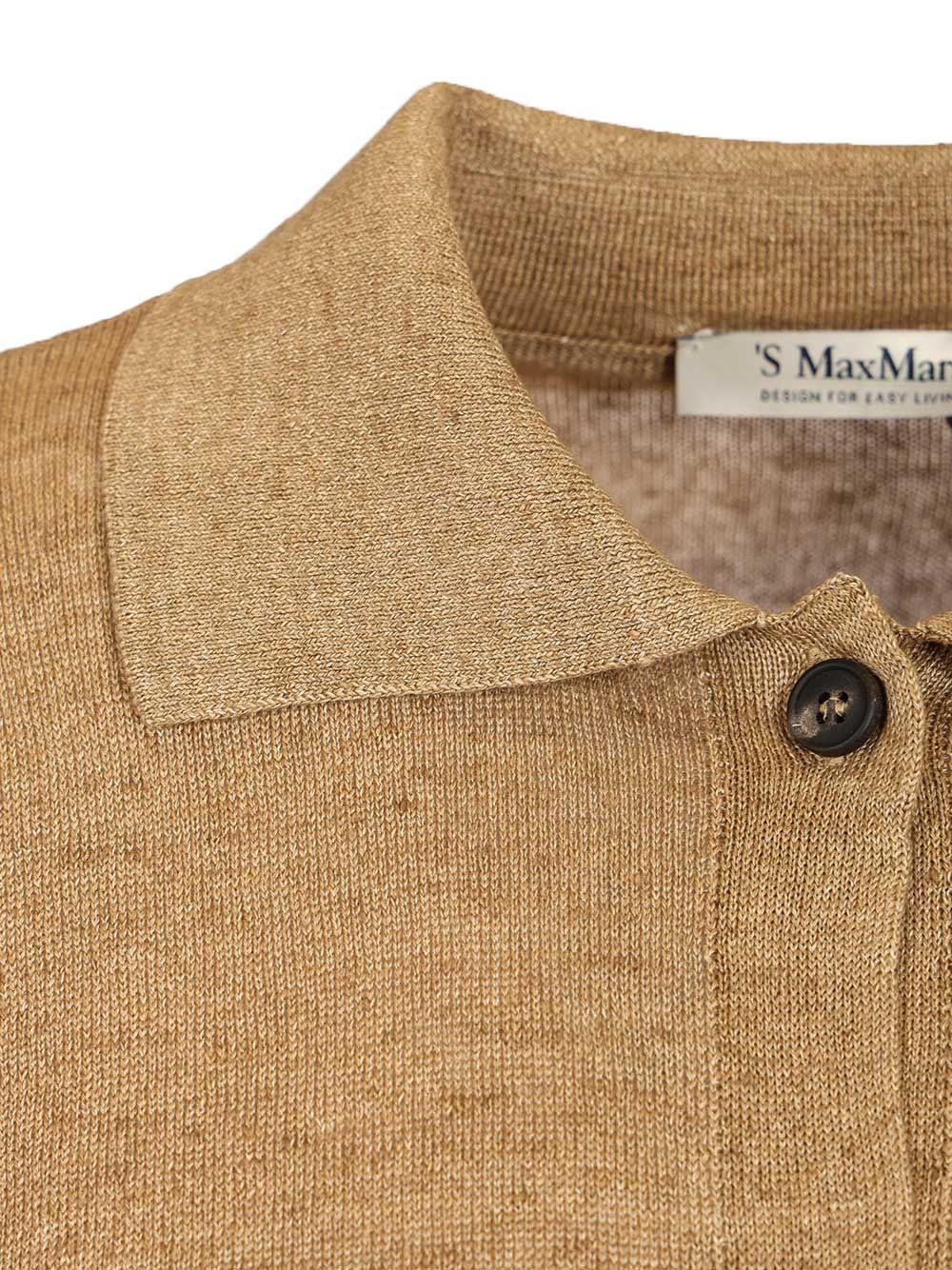 'S Max Mara Women Linen Cardigan S MAX MARA