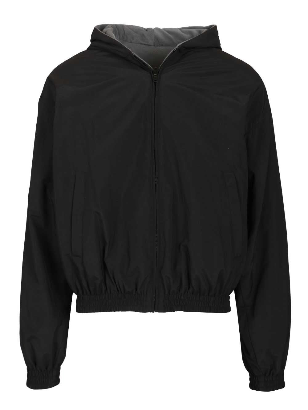Balenciaga Men Cursive Reversible Tracksuit Jacket BALENCIAGA