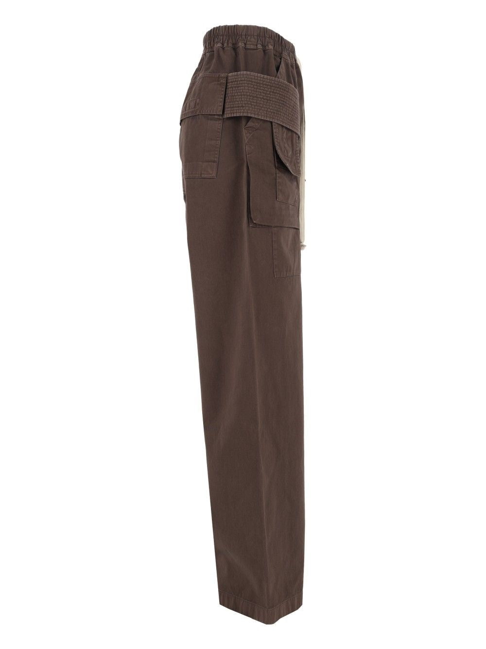 Rick Owens Drkshdw Men Cotton Twill Cargo Pants RICK OWENS