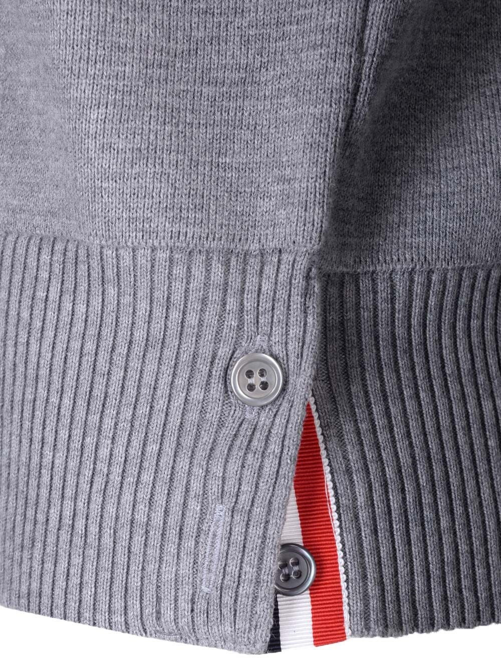 Thom Browne Men Milano Stitch Crew Neck Sweater