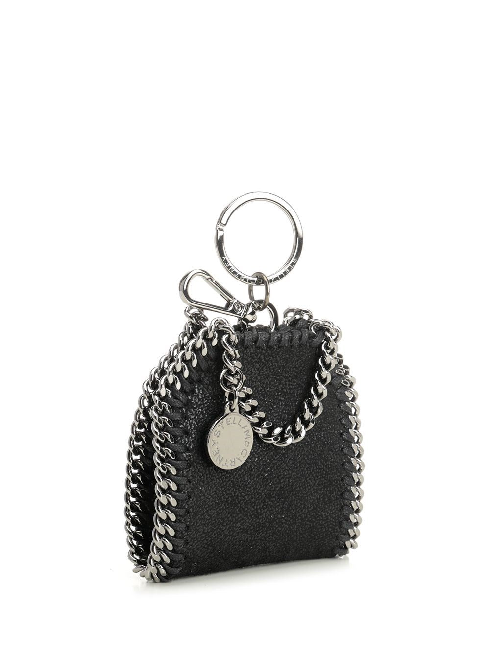 Stella Mccartney Women Falabella Airpods Case Keychain STELLA MCCARTNEY