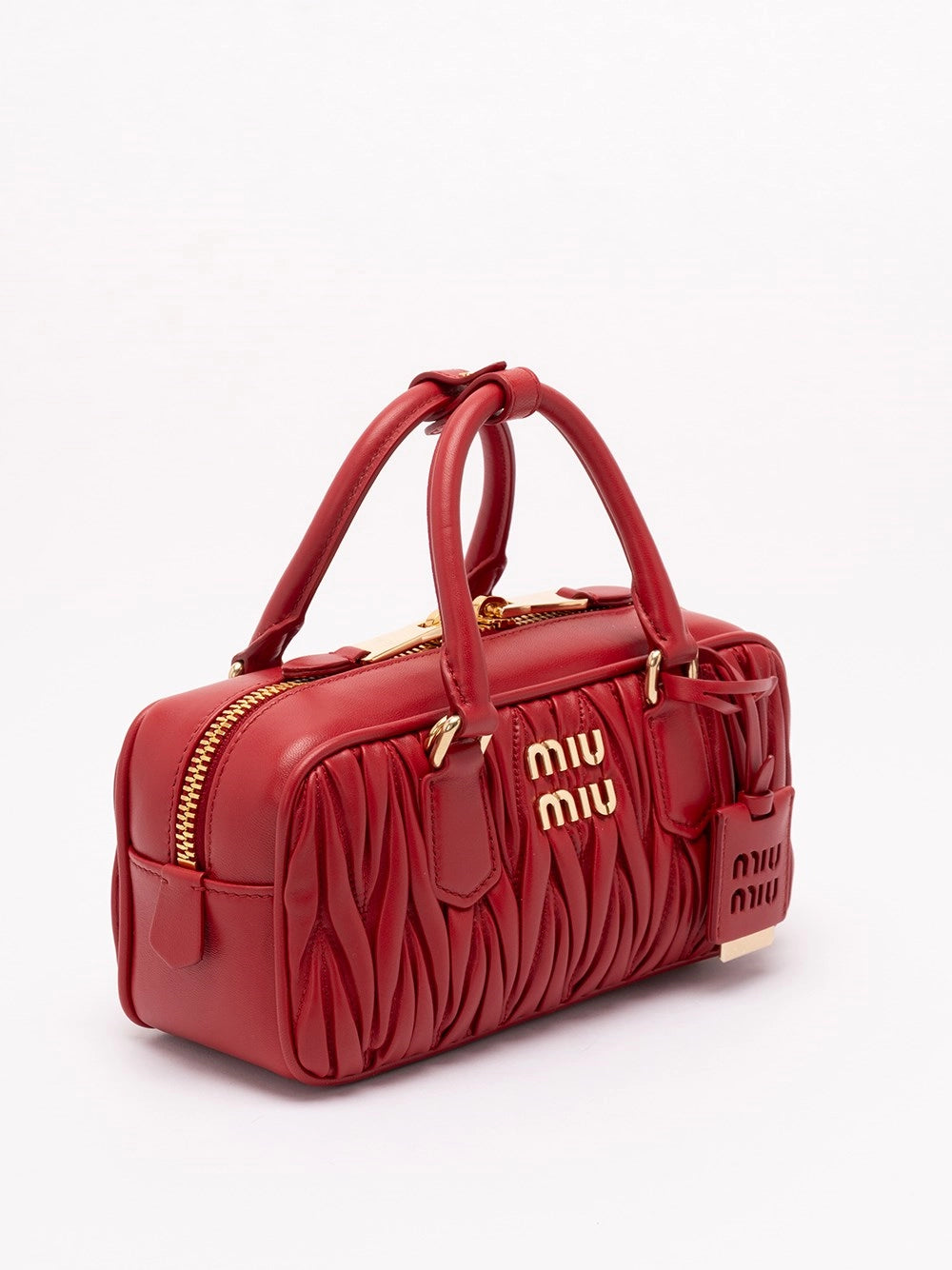 Miu Miu Women `Arcadie` Matelassé Nappa Leather Bag MIU MIU