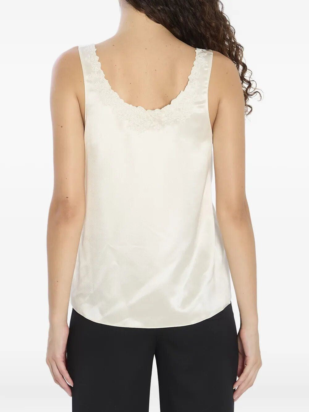 Celine Women Silk Satin Lingerie Top CELINE