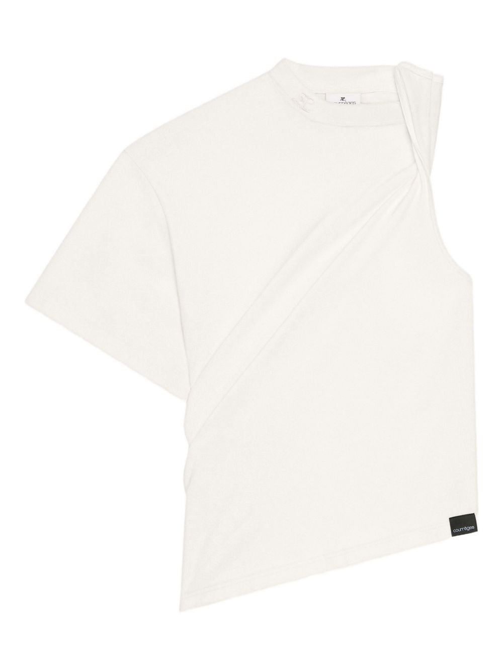 Courreges Women Asymmetrical T-Shirt COURREGES