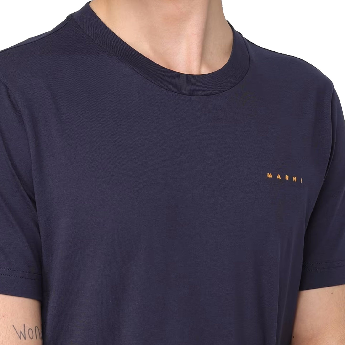 Marni Cotton Logo T-Shirt Men MARNI