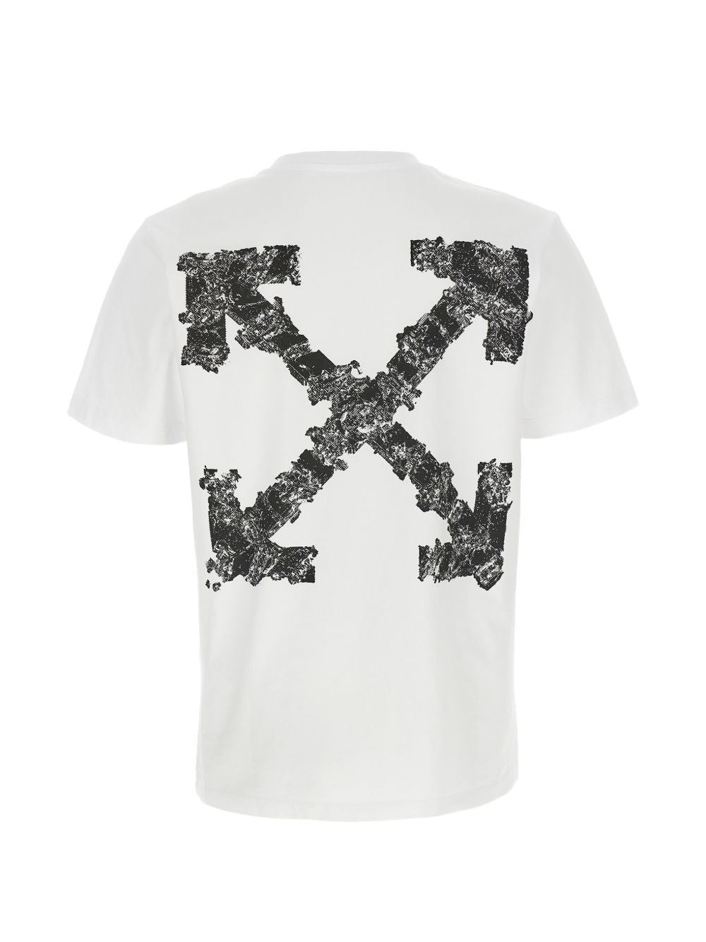 Off-White Men T-Shirt With Heraldic Arrow Print OFF-WHITE