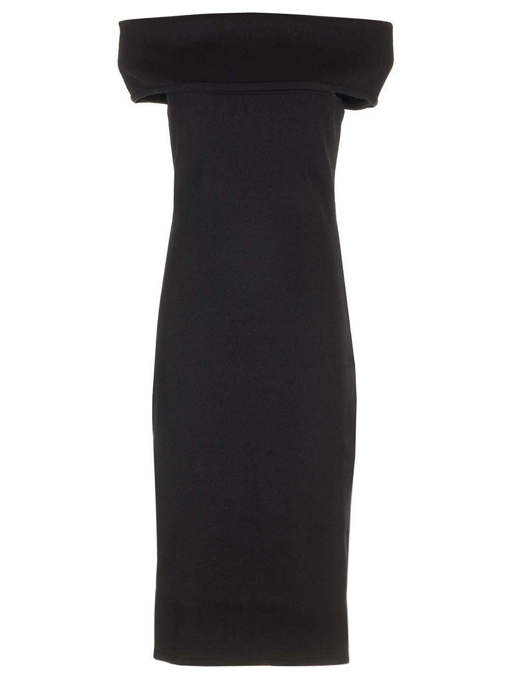 Bottega Veneta Women Off-The-Shoulder Midi Dress BOTTEGA VENETA