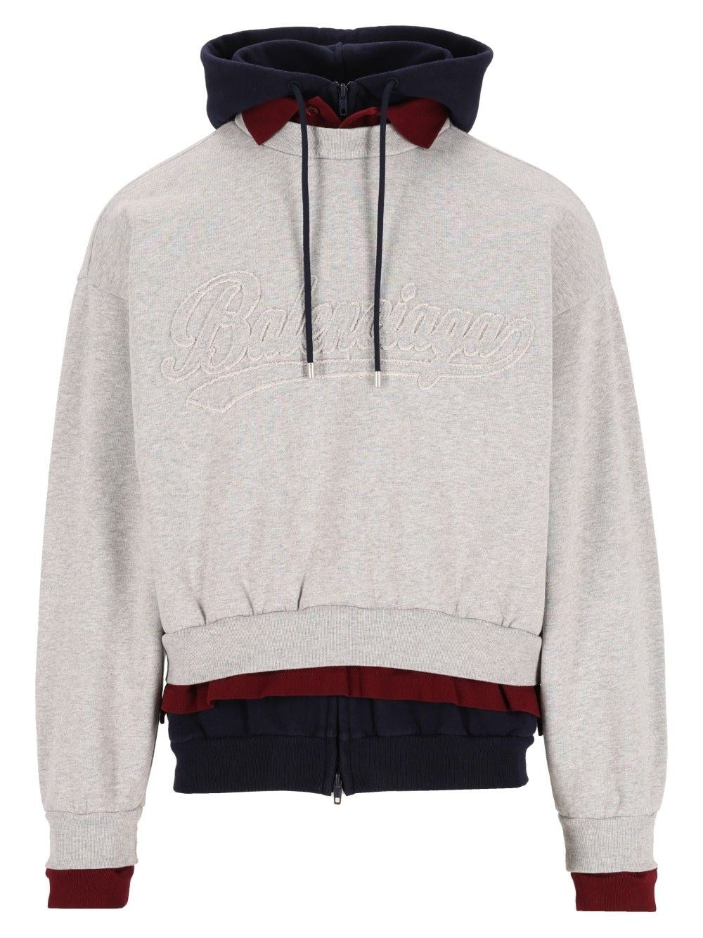 Balenciaga Men Layered Hoodie BALENCIAGA