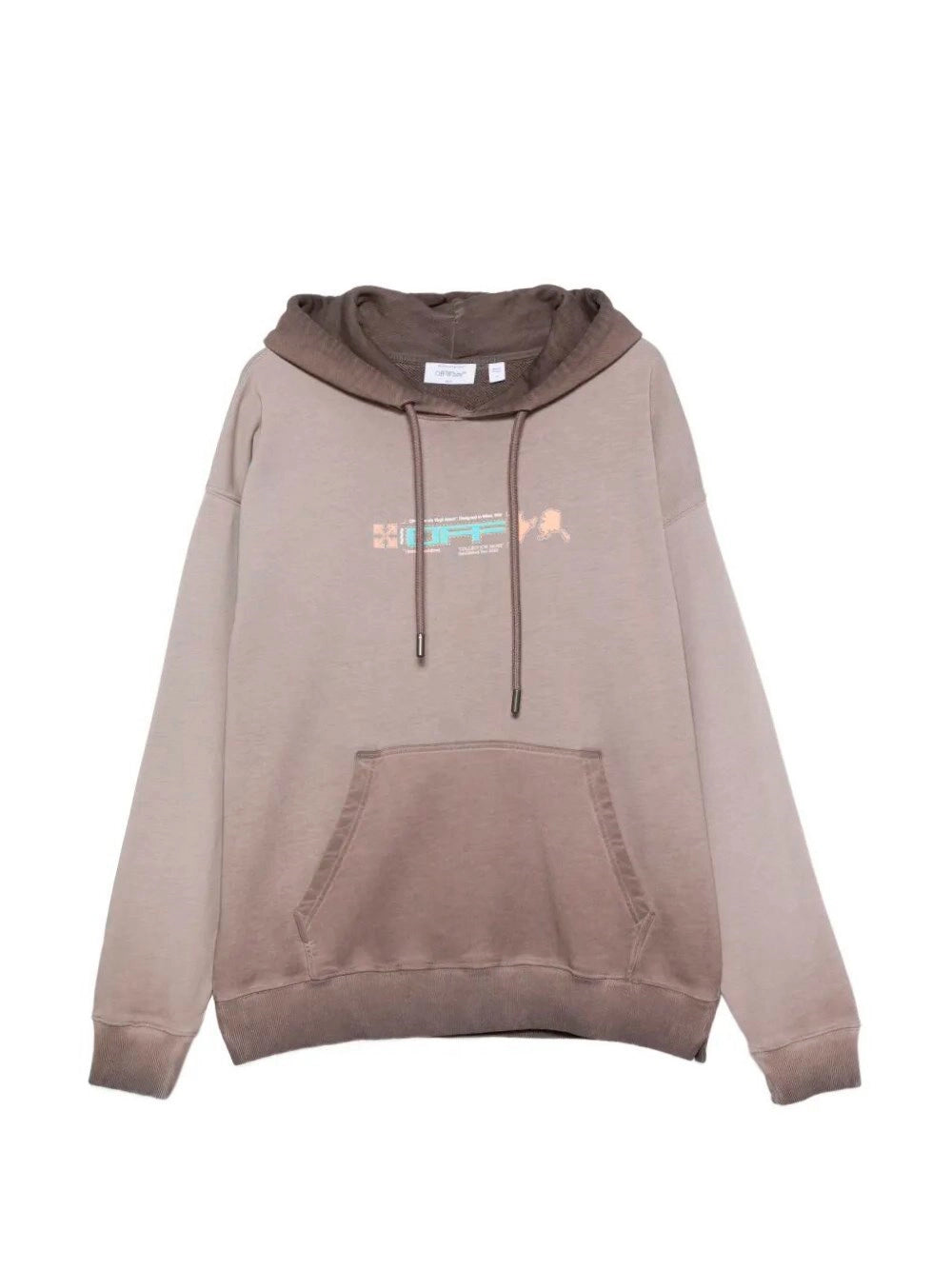Off White Men `Archigeography 3 Arrow Skate` Hoodie OFF-WHITE