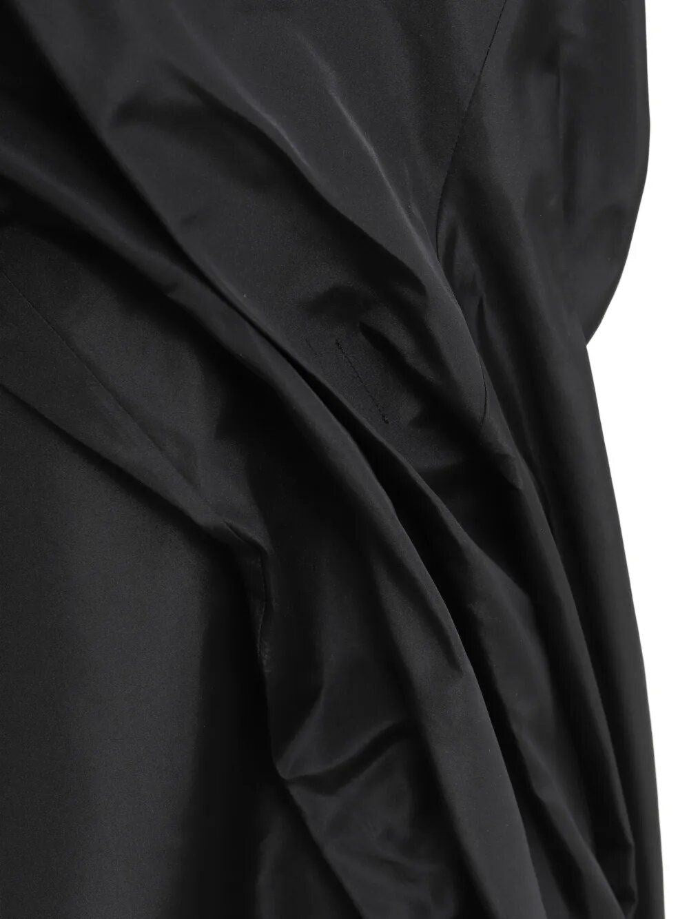 Loewe Women Twisted Dress In Silk Blend Taffeta LOEWE