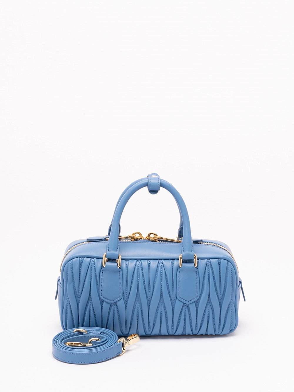 Miu Miu Women `Arcadie` Matelassé Nappa Leather Bag MIU MIU