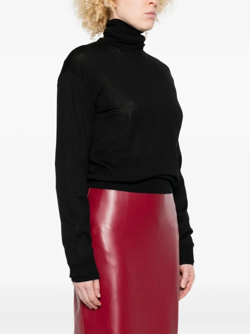 Saint Laurent Women Turtle-Neck Sweater SAINT LAURENT