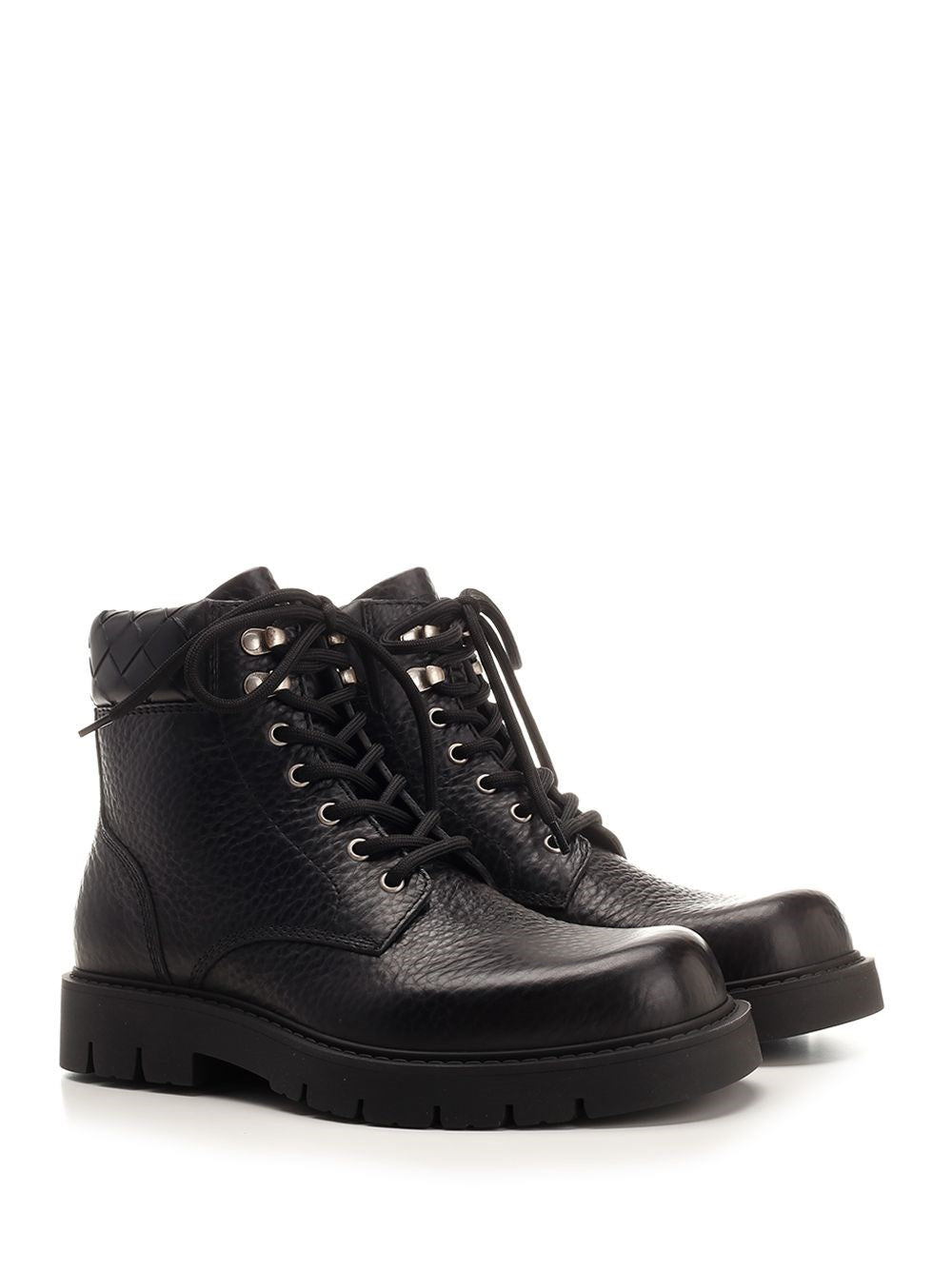 Bottega Veneta Men "Haddock" Lace-Up Boots BOTTEGA VENETA