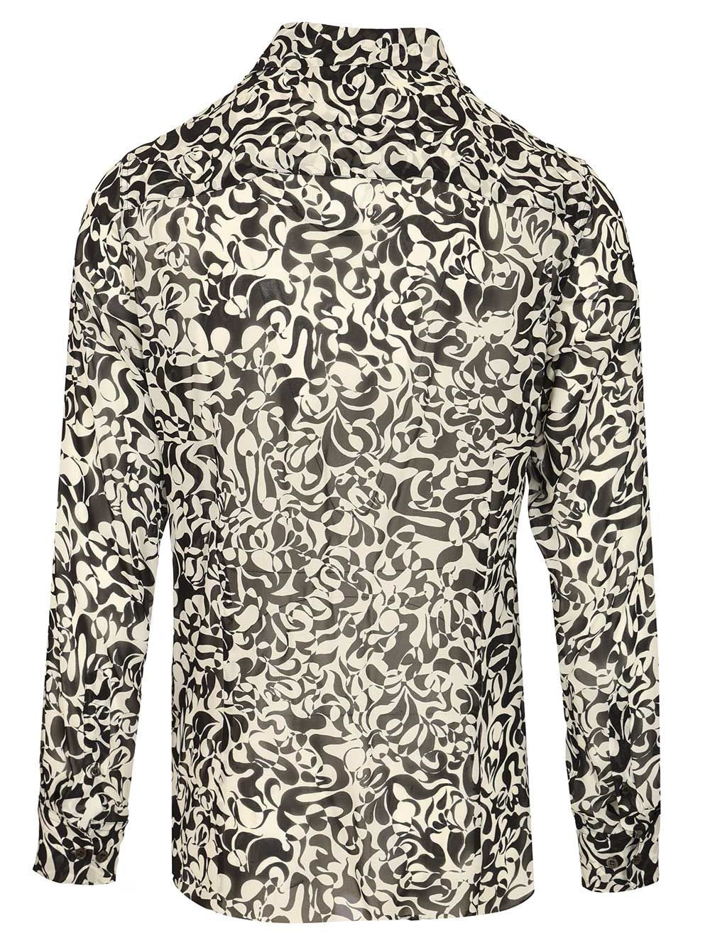 Dries Van Noten Men Carvies Viscose Shirt DRIES VAN NOTEN