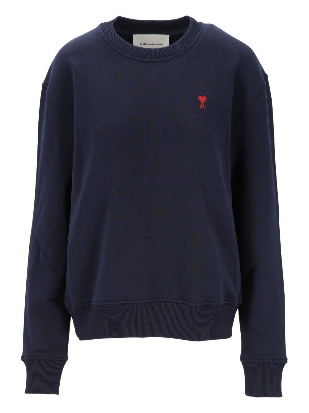 Ami Women Ribbed Sweatshirt AMI PARIS