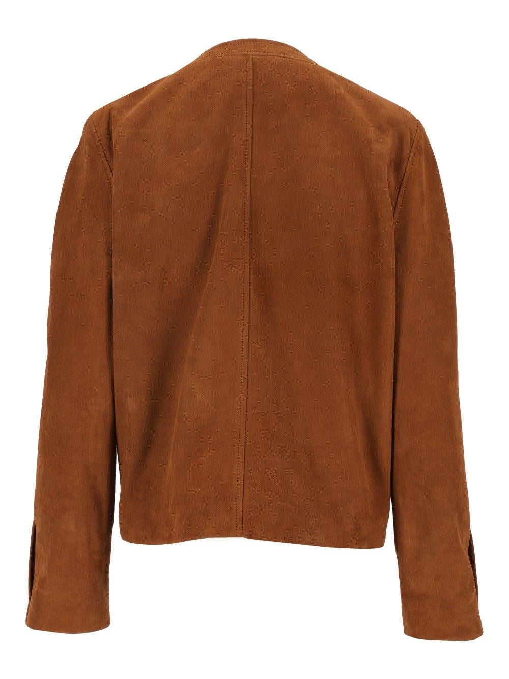 Saint Laurent Women Short Suede Jacket SAINT LAURENT