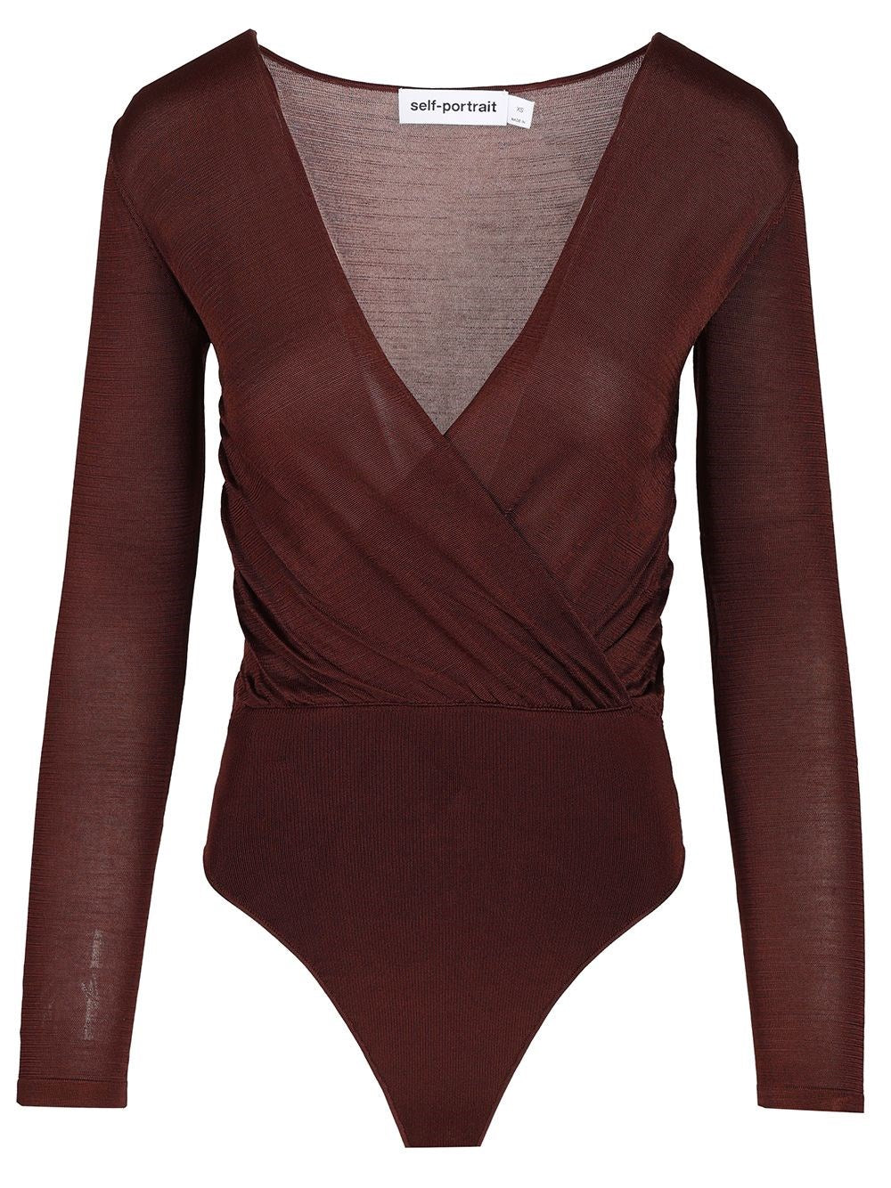 Self-Portrait Women Knitted Bodysuit SELF-PORTRAIT