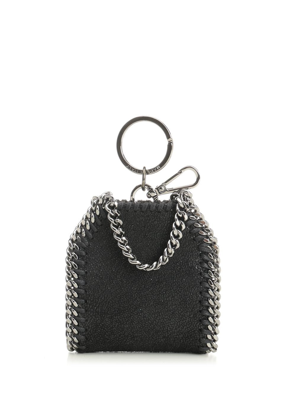 Stella Mccartney Women Falabella Airpods Case Keychain STELLA MCCARTNEY
