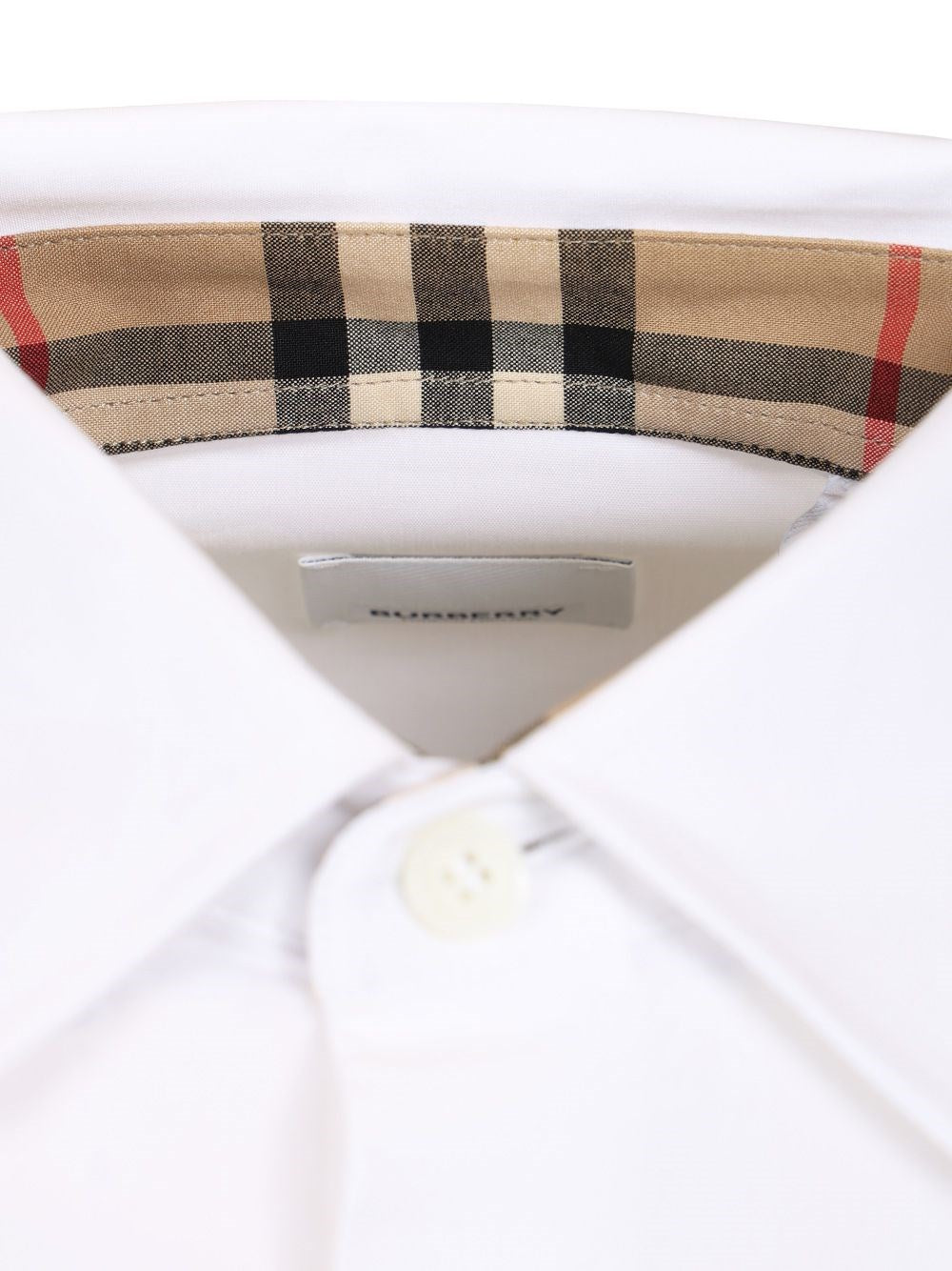 Burberry Men Slim Fit Shirt In Stretch Cotton BURBERRY