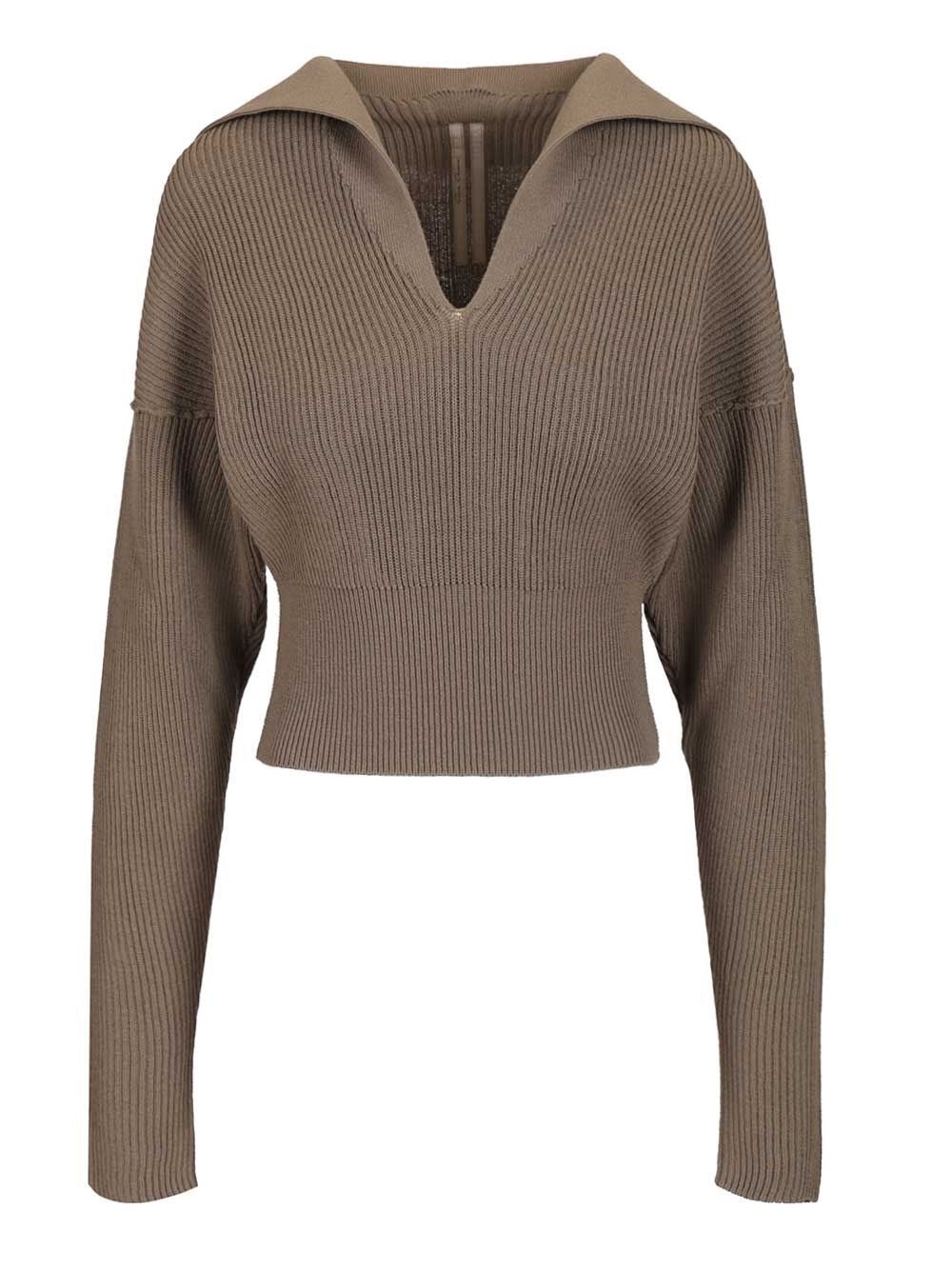 Rick Owens Women Cropped Sweater RICK OWENS
