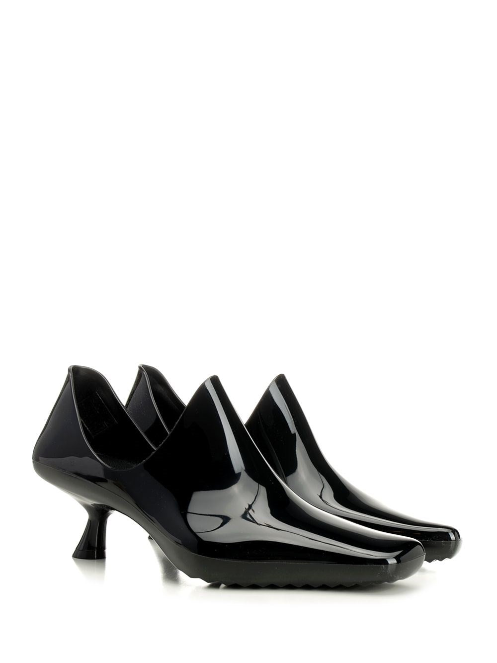 Loewe Women Emily Aqua Bootie 45 In Rubber With Multicolor Socks LOEWE