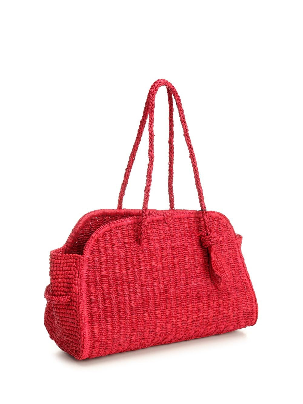 Jacquemus Women Le Turismo Raphia Shoulder Bag JACQUEMUS