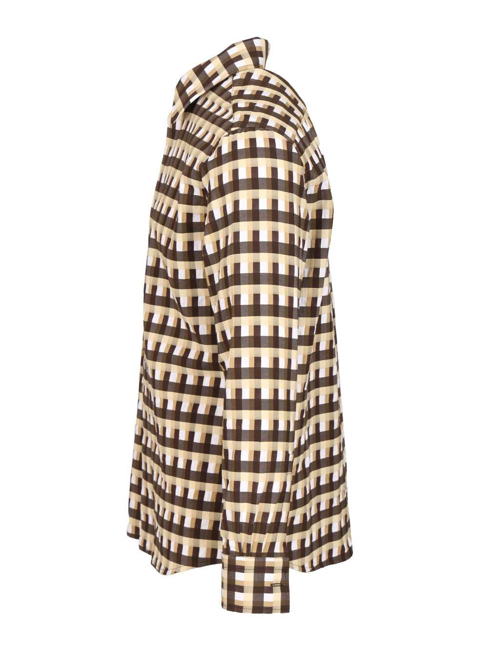 Bottega Veneta Men Checked Shirt BOTTEGA VENETA