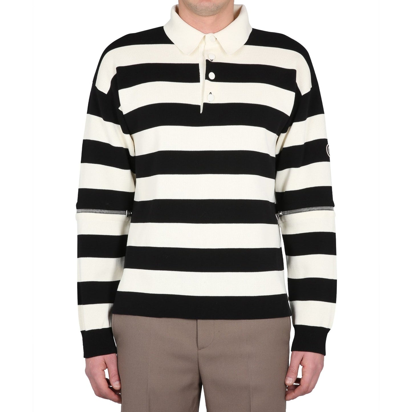 Gucci Striped Cotton Polo Men GUCCI
