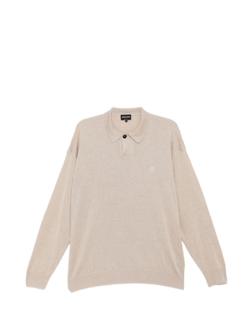 Giorgio Armani Men Long-Sleeved Polo Shirt GIORGIO ARMANI
