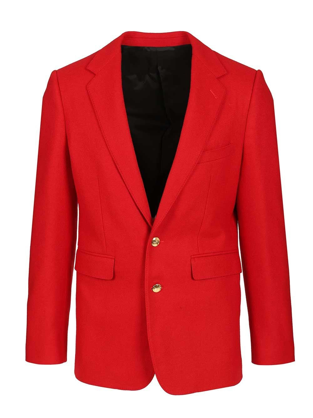 Celine Men Tailored Blazer In Lined Wool Flannel CELINE