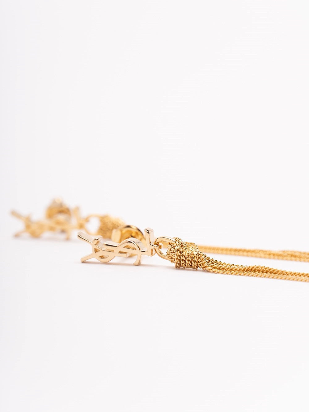 Saint Laurent Women `Cassandre` Tassel Earrings SAINT LAURENT