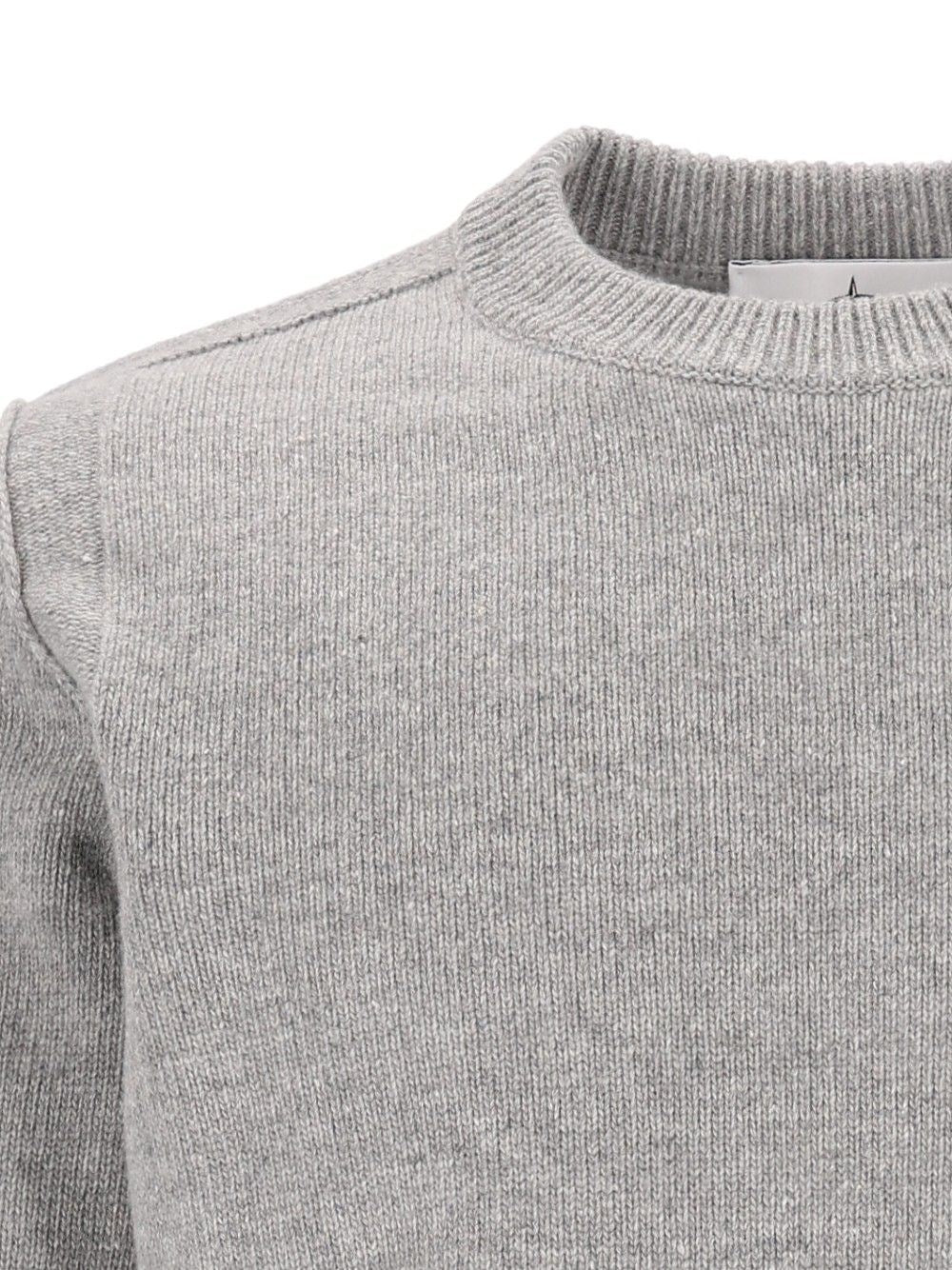 Stone Island Men Lambswool Crew Neck Sweater STONE ISLAND