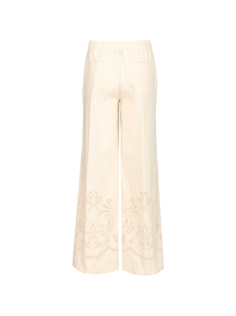 Forte_Forte Women "Lunamaris" Embroidery Co Popline Cropped Pants FORTE FORTE
