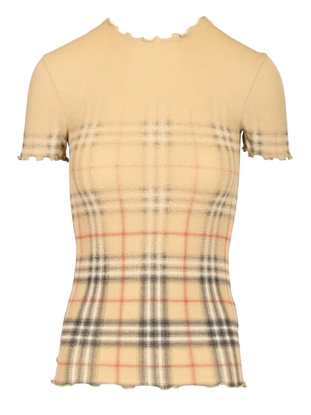 Burberry Women Blend Check Sweater BURBERRY
