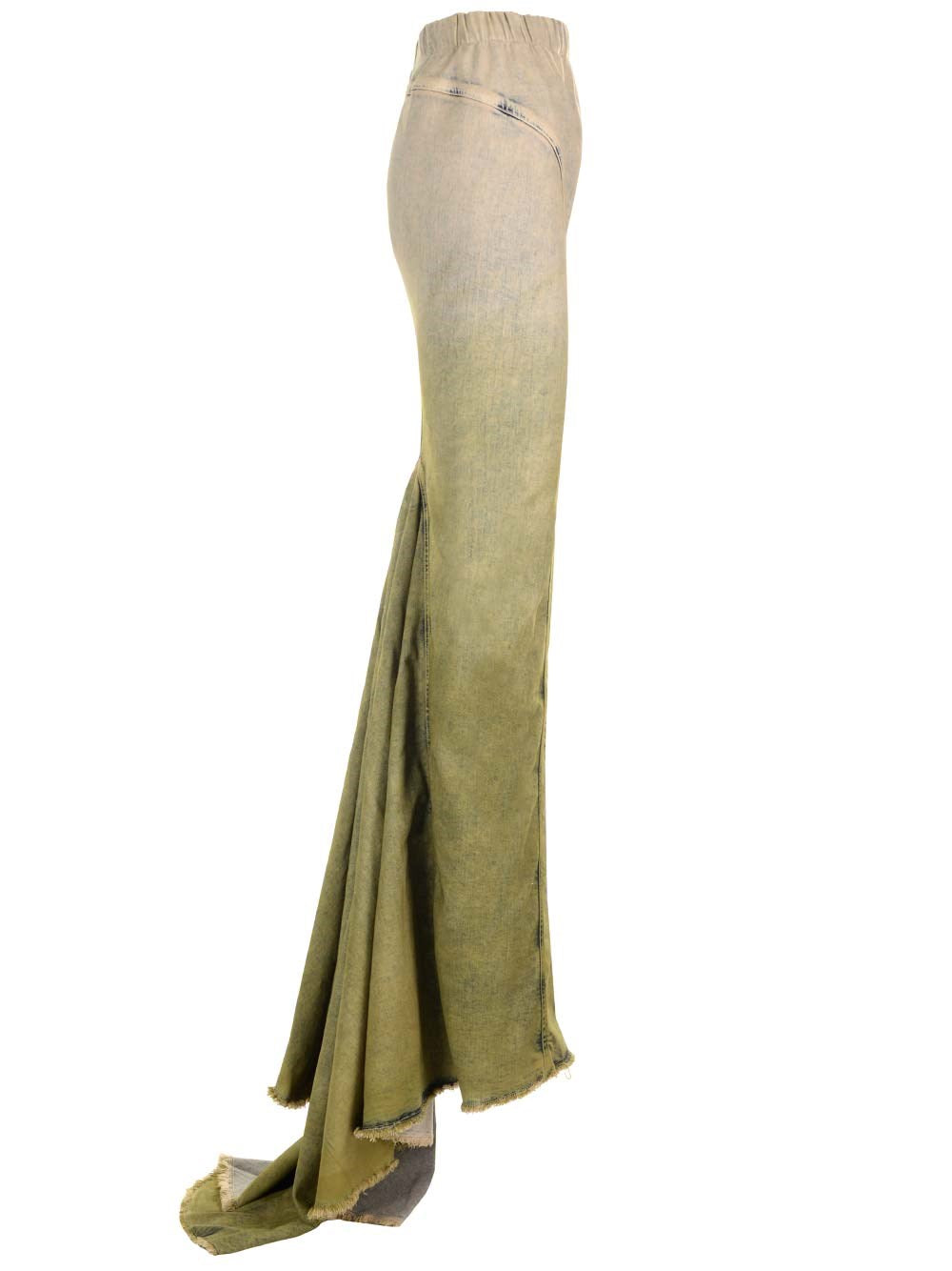 Moncler X Rick Owens Women Denim Mermaid Skirt MONCLER X RICK OWENS