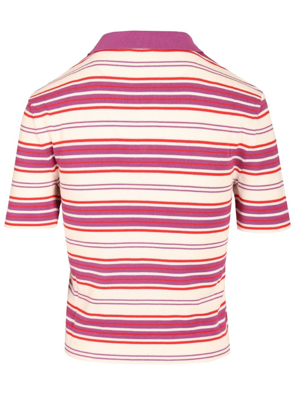 Celine Women Knitted Cotton Polo Shirt CELINE